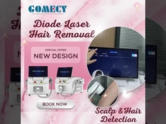 গমেসি ফেয়ারি প্রো ডায়োড লেজার হেয়ার রিমুভাল উইথ স্ক্যাল্প স্কিন হেয়ার ডিটেকশন ফাংশন